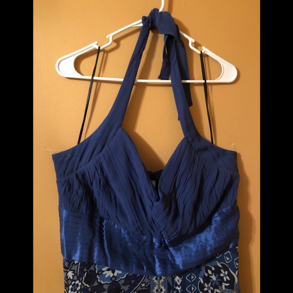 Blue cocktail dress - Picture 2 of 7